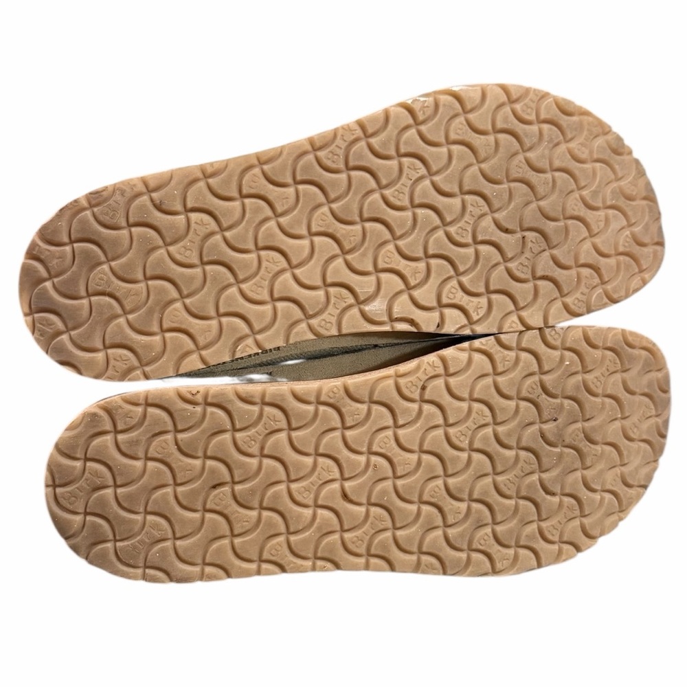 BIRKENSTOCK Honnef Low Light Suede Leather Shoe Sandcastle Mens Size 12 US 45 EU - Picture 7 of 8